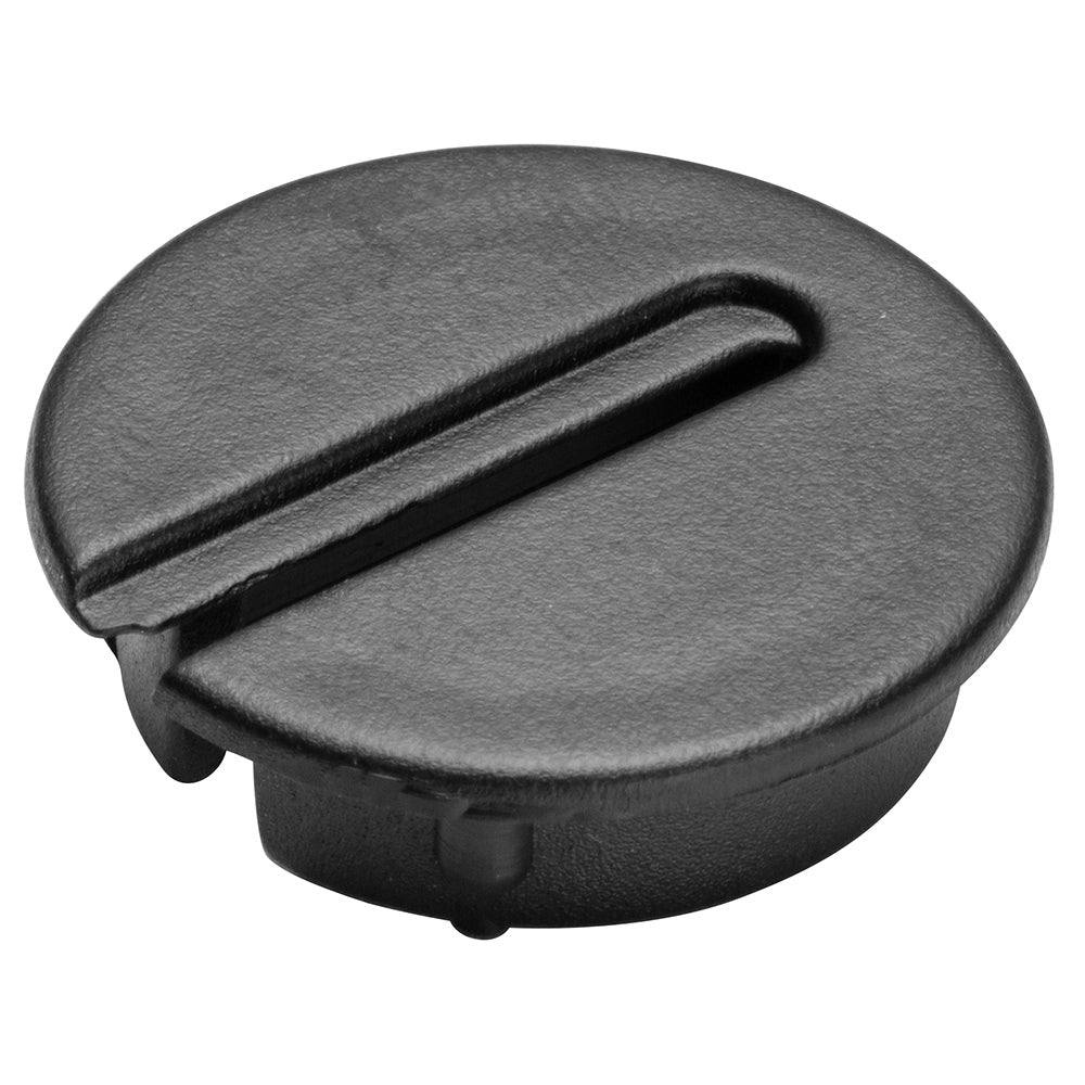 1-1/8'' Standard Plastic Grommet, Black