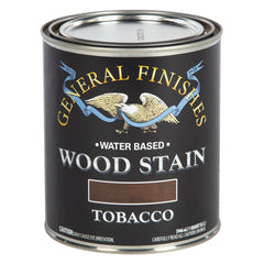General Finishes Water-Based Wood Stain, Tobacco, Quart