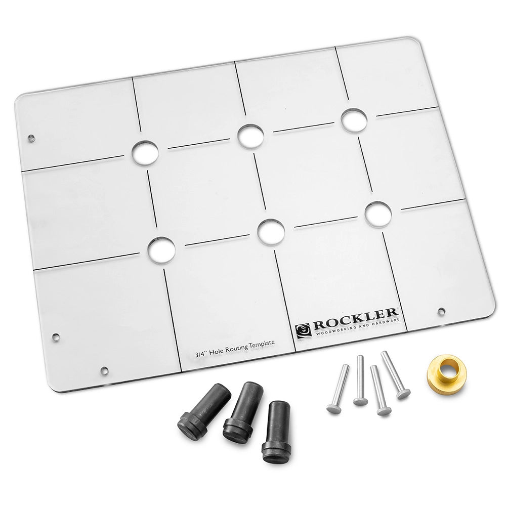 Rockler Dog Hole Routing Template
