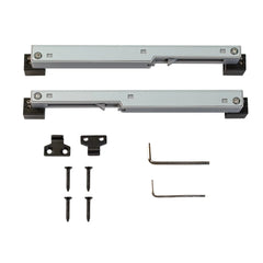 Soft-Close Kit for Mini Rolling Door Hardware, Black