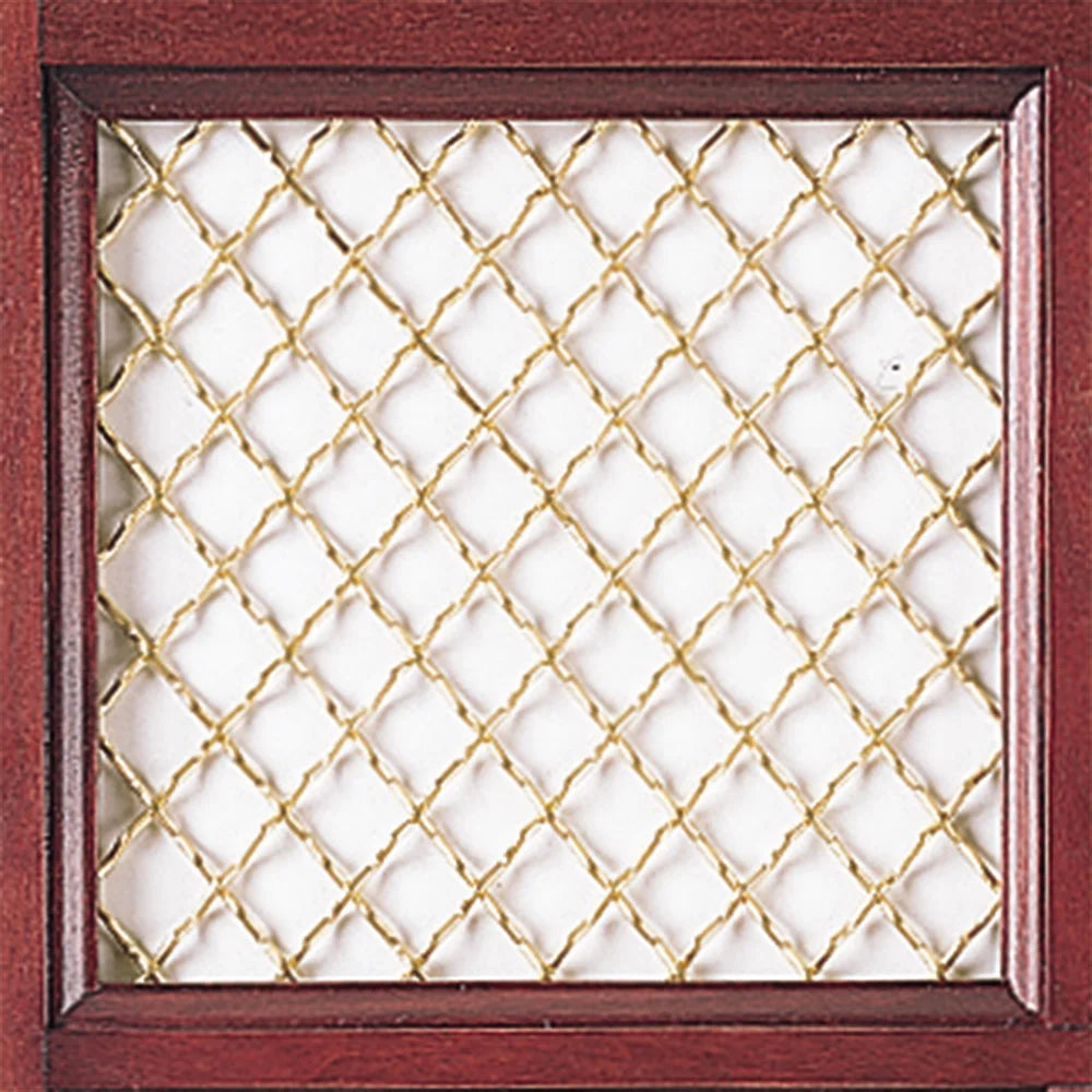 Hand Woven Brass Grille