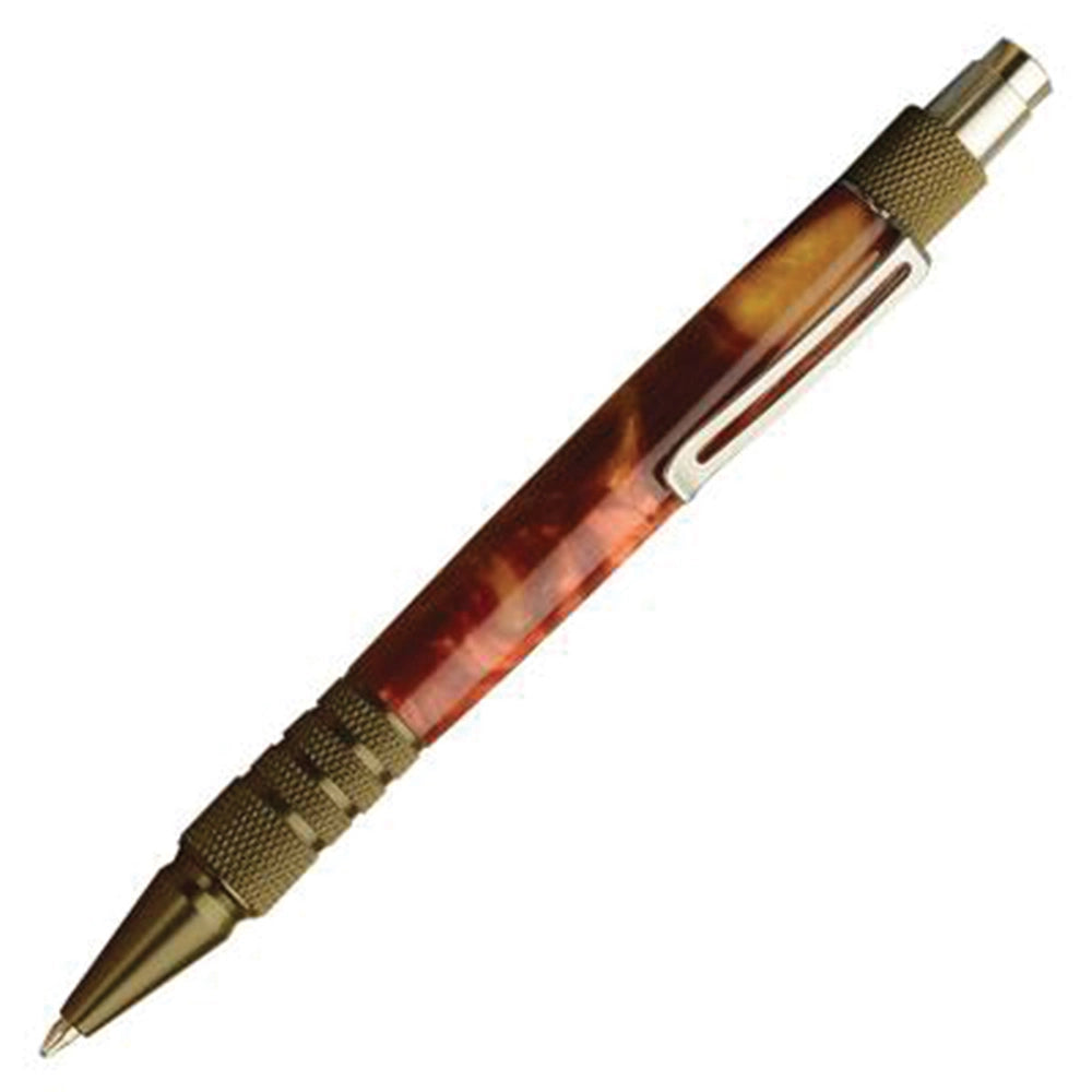 DuraClick EDC Pen Turning Kit, Aluminum w/Burnt Bronze Finish