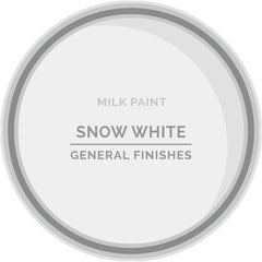 General Finishes Snow White Milk Paint, Pint