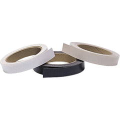 13/16" x 25' Plastic Preglued Edge Banding, White