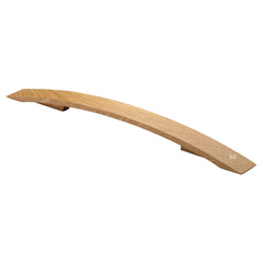 13-5/8''  Strap Designer Wood Cabinet Pull, Walnut