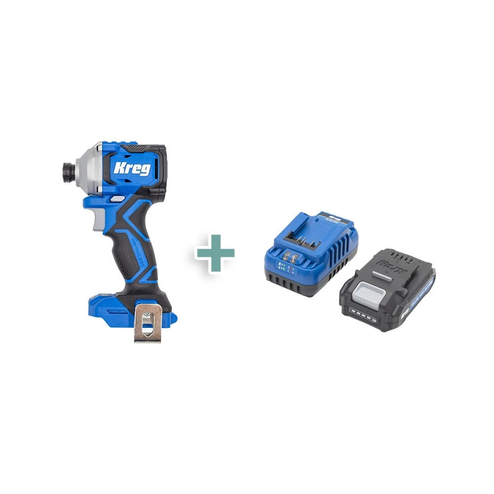 Kreg 20V Ionic Drive 1/4'' Compact Impact Driver