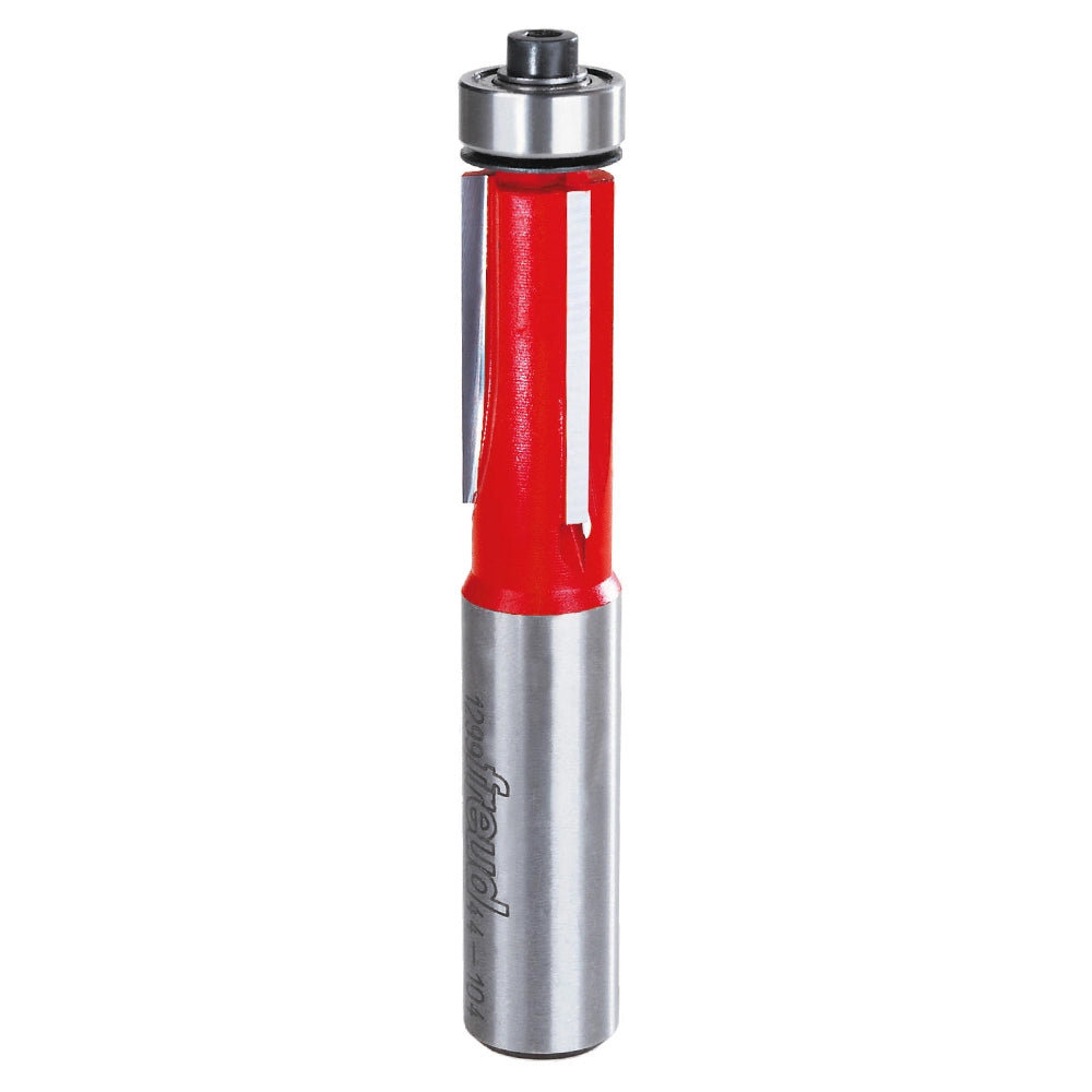Freud® #44-104 3-Flute Bottom-Bearing Flush-Trim Router Bit, 1/2'' D x 1''H x 1/2'' Shank