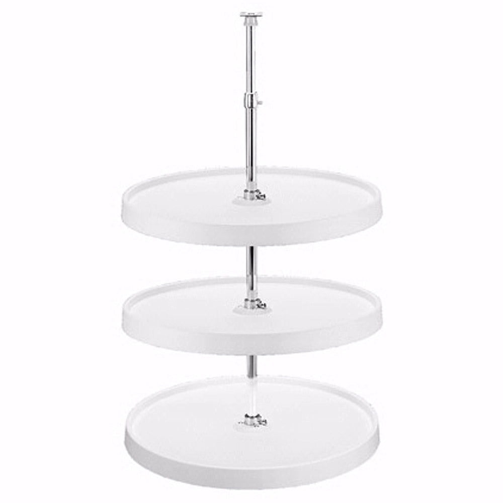 20" (510 mm) Diameter Full Circle Shelves, White (6013-20-11-526)