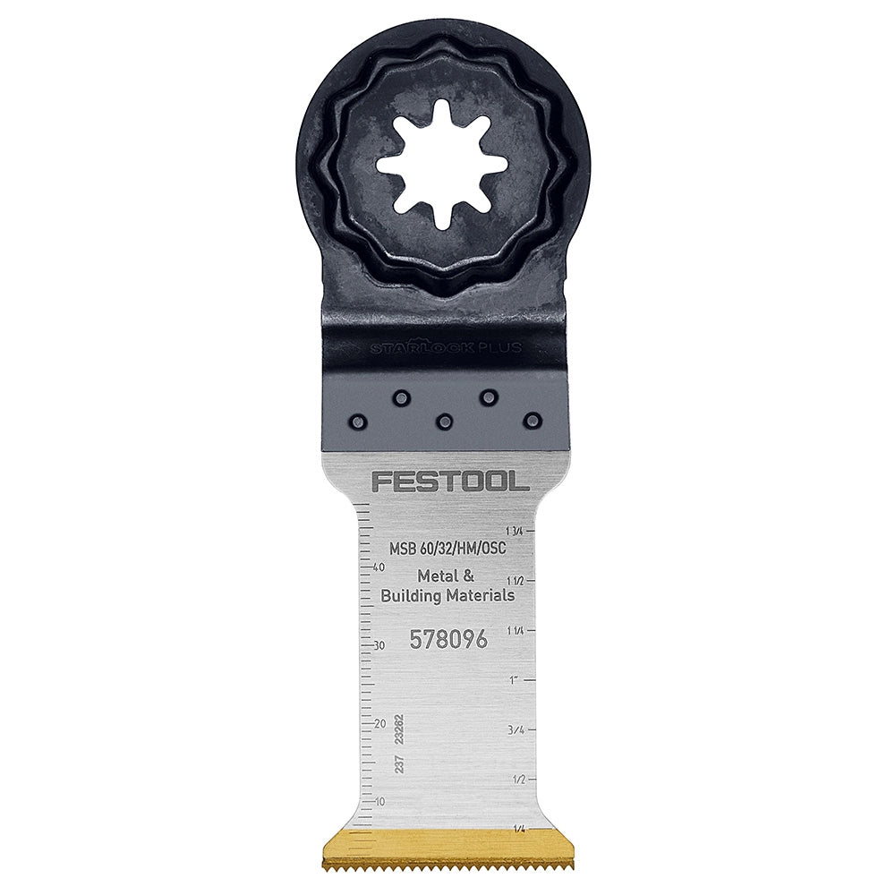 Festool Carbide Saw Blade for Oscillating Multi-Tool, MSB 60/32/HM/OSC (578096)