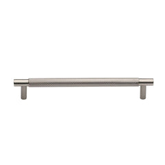11''  Bern Knurled Cabinet Pull, Satin Nickel