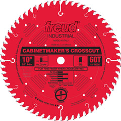 10'' x 60T Freud® Industrial Cabinetmaker's Crosscut Blade (LU73R010)