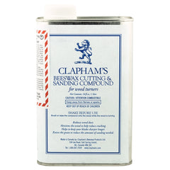 Clapham's Beeswax Cutting and Sanding Compound, Quart