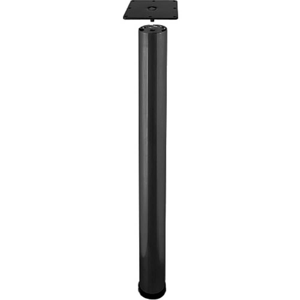 Black Adjustable Table Leg Set - Set of 4