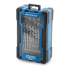 Rockler Metric Brad-Point Drill Bit Set with Case, 25-Piece