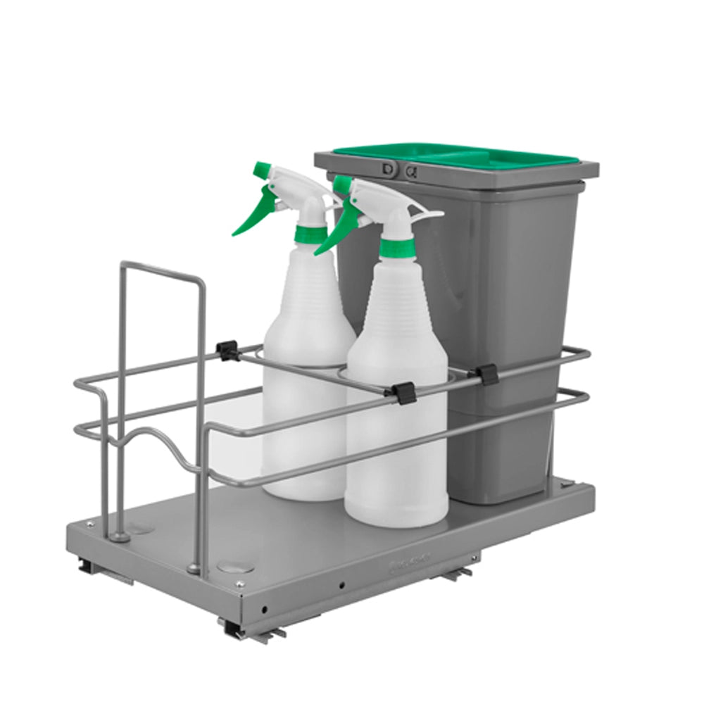 Single Cleaning Pullout Waste Containers