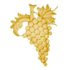 Small Red Oak Grape Onlay-Right (1990-RO)