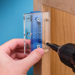 JIG IT® Hinge Plate Template G