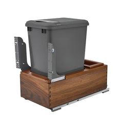 Single Bottom Mount Waste Containers - 35 qt.