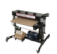 SuperMax 37x2 Double Drum Sander - Single Phase