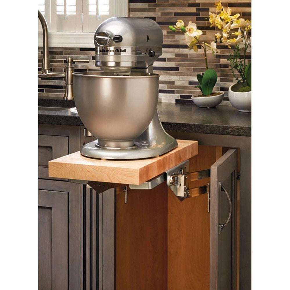 Rev-A-Shelf- Mixer/Appliance Lift Soft-Close Mechanism without Shelf - Grey