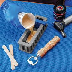 Rockler Silicone Casting Mold, Handle Blank