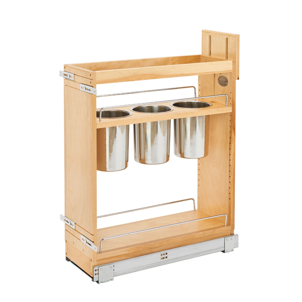 Base Cabinet Pullout Utensil Base Organizer Blumotion Soft-Close - 8 in.