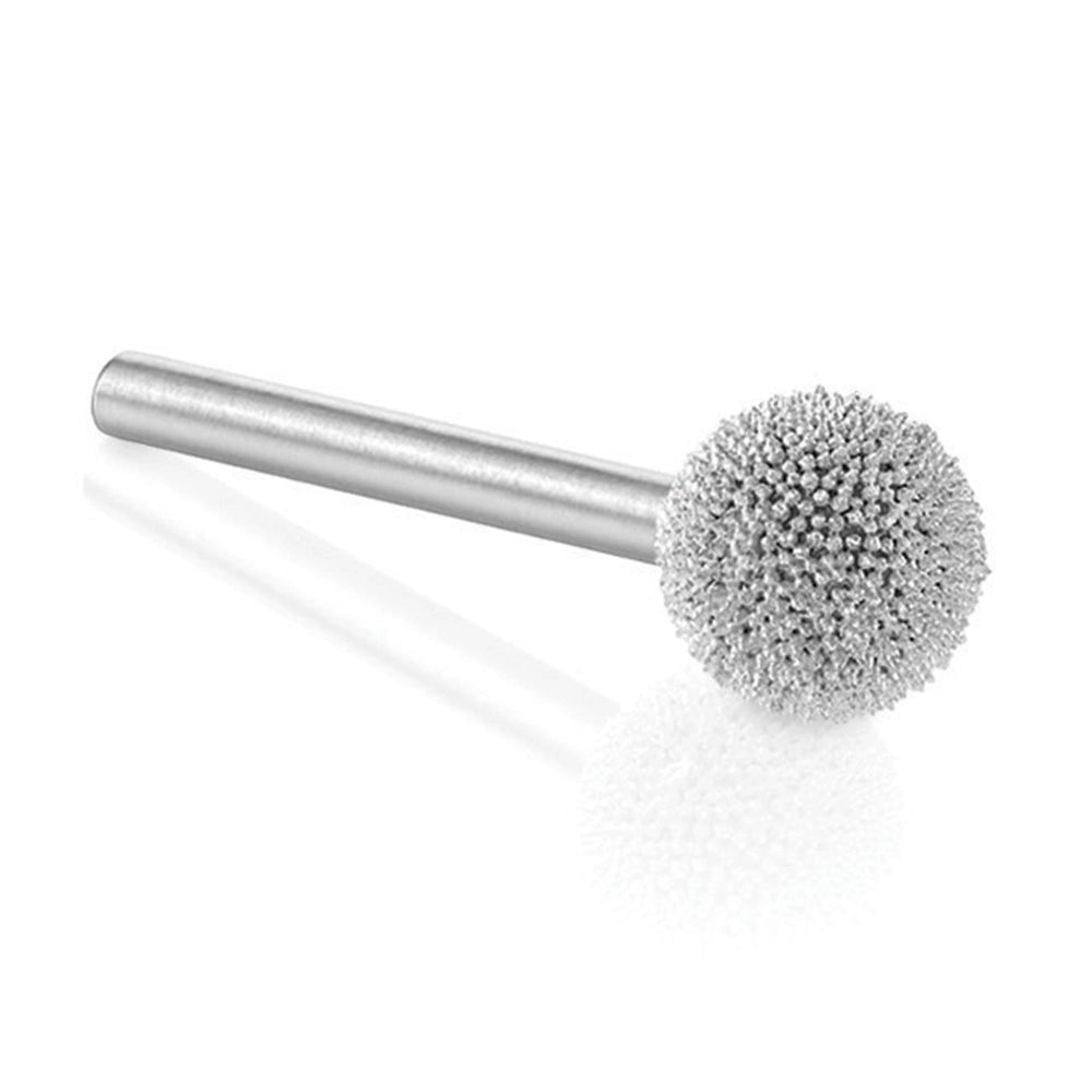 Kutzall Original - Sphere Burr, 1/8'' Shaft, Head Diameter 3/8'' X Head Length 3/8'', Coarse