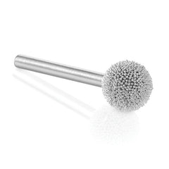Kutzall Original - Sphere Burr, 1/8'' Shaft, Head Diameter 3/8'' X Head Length 3/8'', Coarse