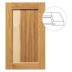Artesia 5-Piece Flat Panel Door, Custom Sizes and Materials