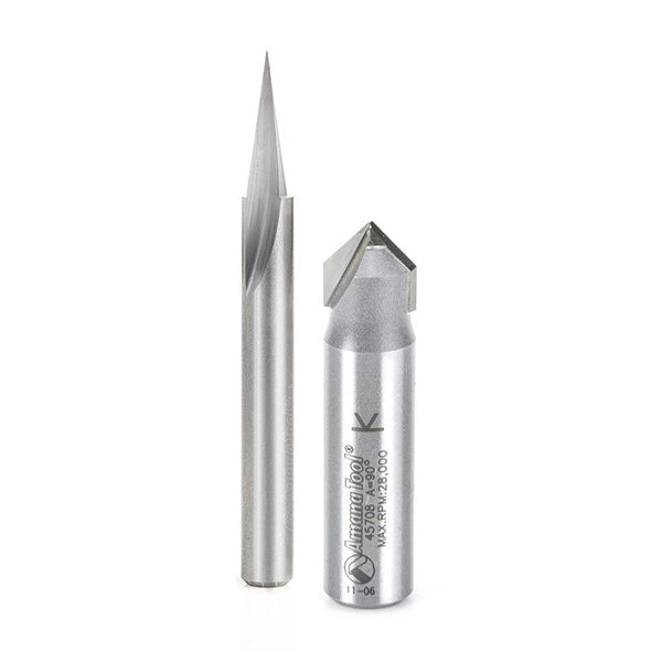 Axiom ABS305 2-Piece CNC Signmaking Bit Set by Amana Tool