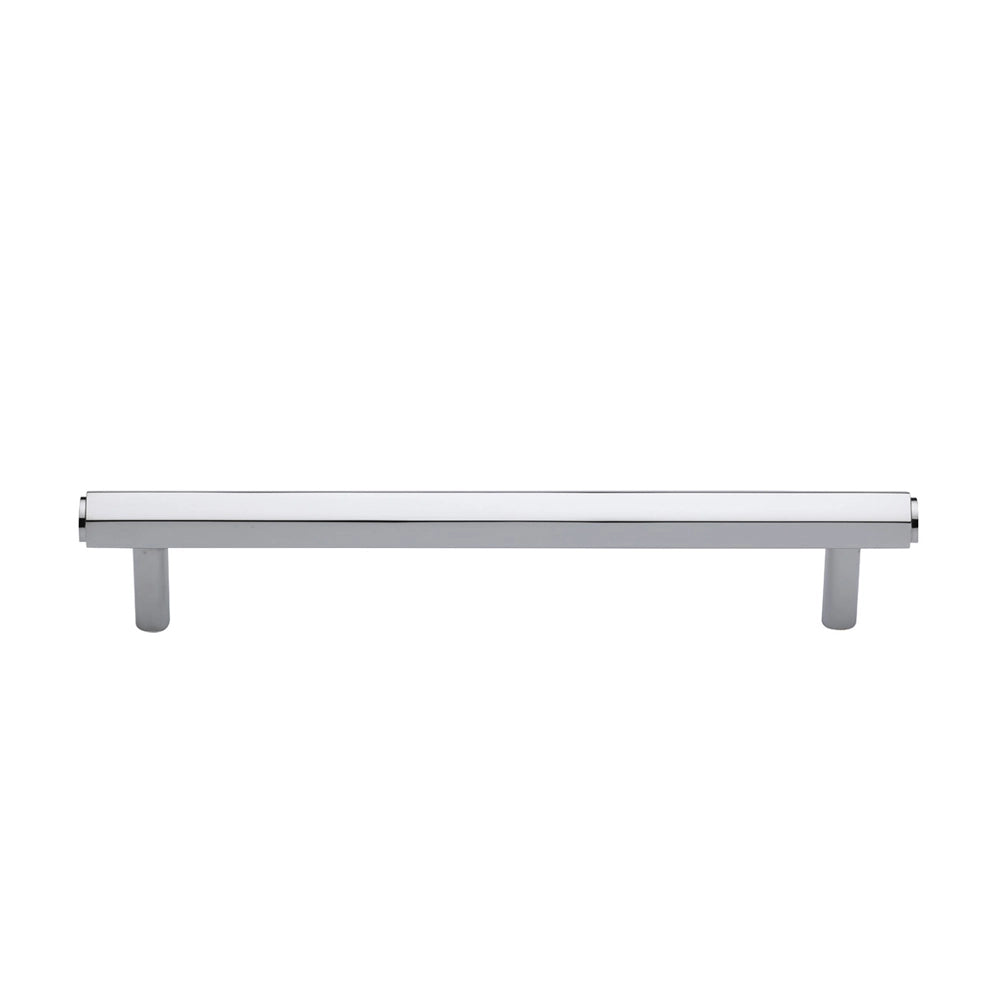 5-1/4''  Hex Modern Cabinet Pull, Polished Chrome