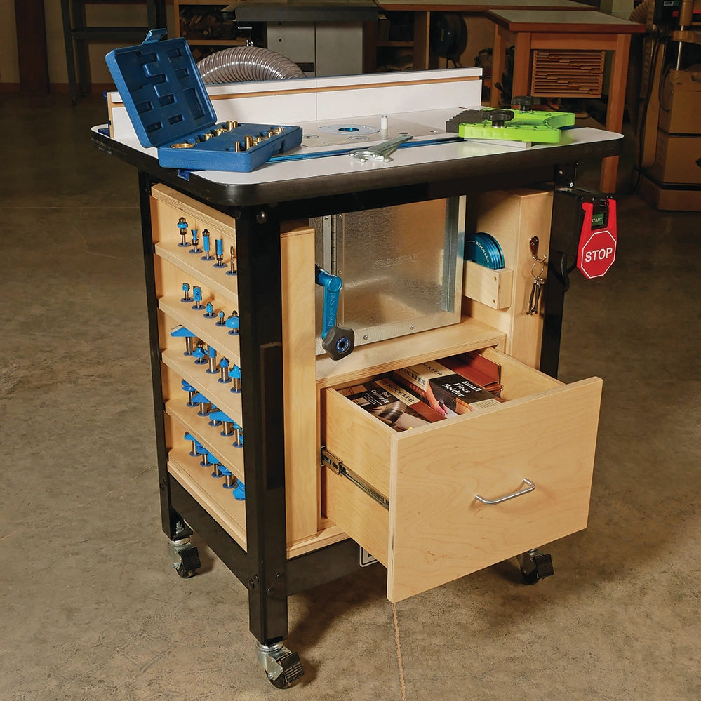 Router Cabinet SketchUp Plan