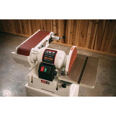 Jet Closed Stand Belt/Disc Sander Combo JSG-6CS with 6'' x 48'' Belt and 12'' Disc