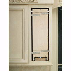 5" Wide Wall Pull-Out Organizer, Wood - Maple (448-WC-5C)