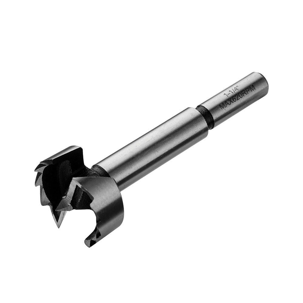 1-1/4'' Dia. x 3-5/8''L Forstner Bit, 3/8'' Shank