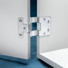 Non-Mortise Institutional Hinge