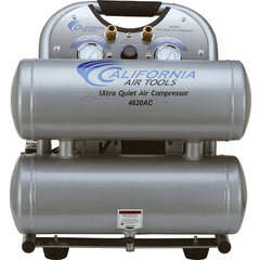 California Air Tools Ultra Quiet Air Compressor 4620AC, 2HP, 4.6-Gallon Aluminum Tank