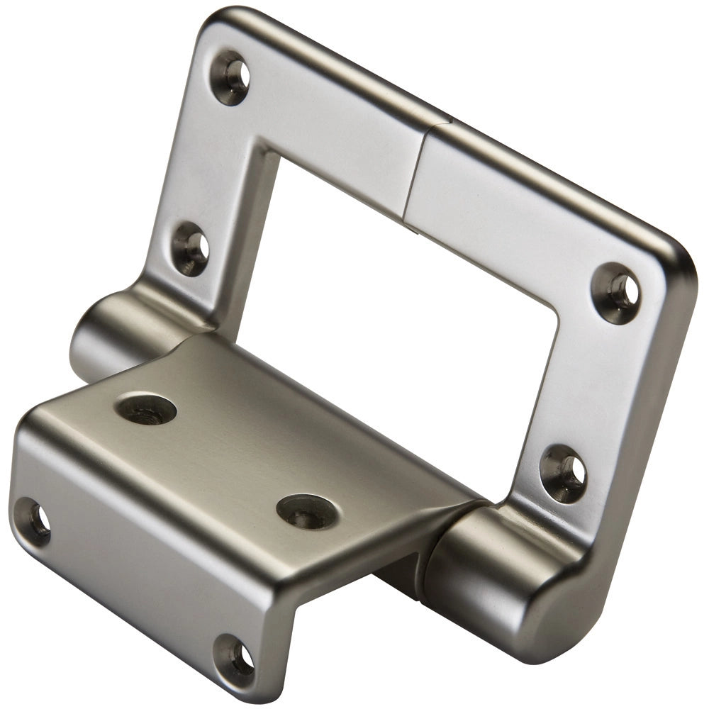 15 inch-pound Lid-Stay Torsion Hinge Lid Support, Satin Nickel Finish, 1 per Pack
