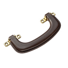 Black Vinyl Covered Handles, Nickel Finish Hardware