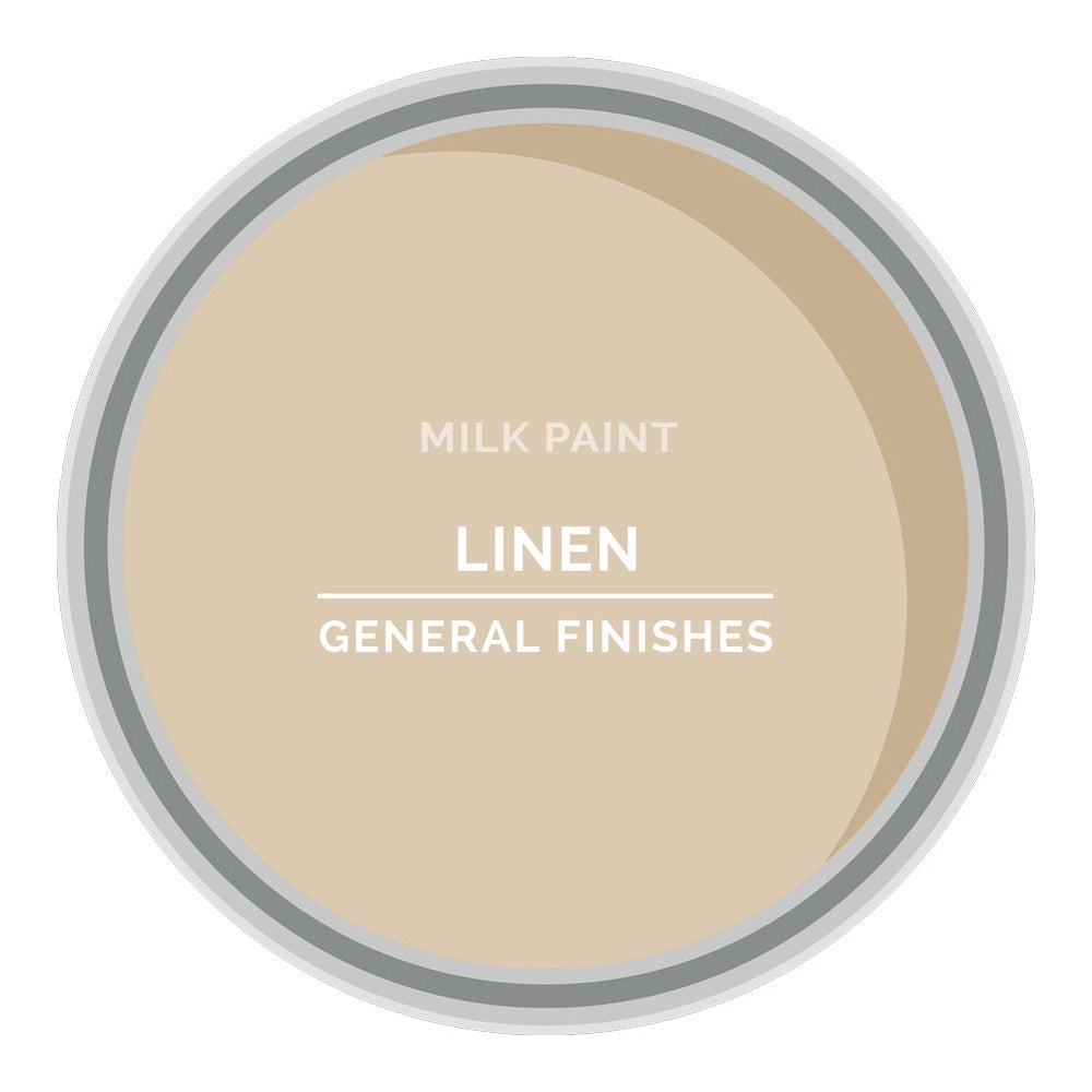 General Finishes Linen Milk Paint, Pint