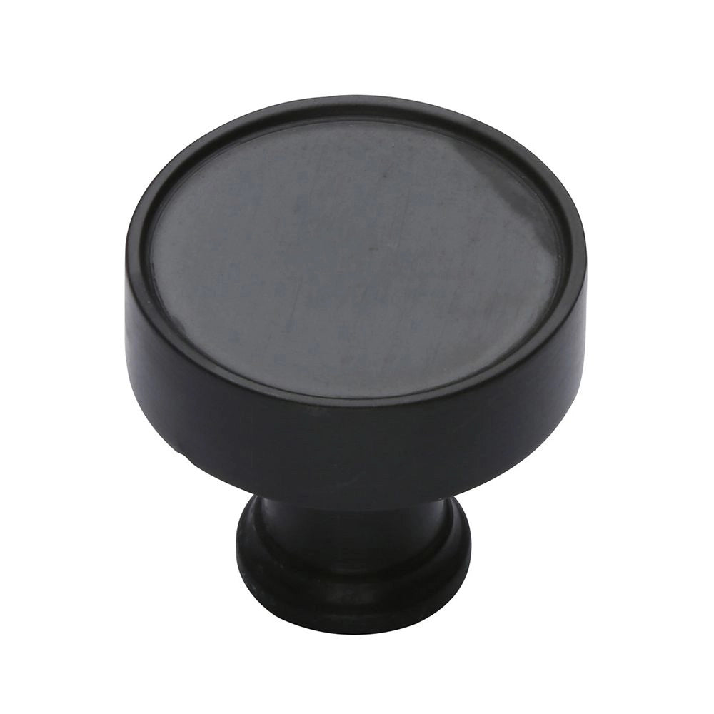 1-1/4''  Lisbon Cabinet Knob, Dark  Oil-Rubbed