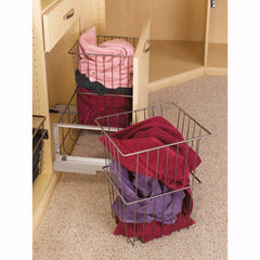 Pullout Hamper w/Wire Basket, Rev-a-Shelf CH Series