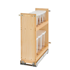 Rev-A-Shelf- Base Cabinet Pullout OXO Storage Organizer with Blumotion Soft Close - 8 in.