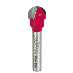 1/8'' D x 3/8'' H x 1/16'' R x 1/4'' Shank Freud #18-100 Round Nose Bit
