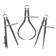 Rockler 3-Piece Spring Caliper and Divider Set