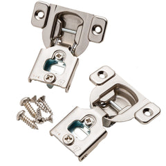 Blum Compact Hinge Kit (Pair) for Face Frame, 1/2'' Overlay