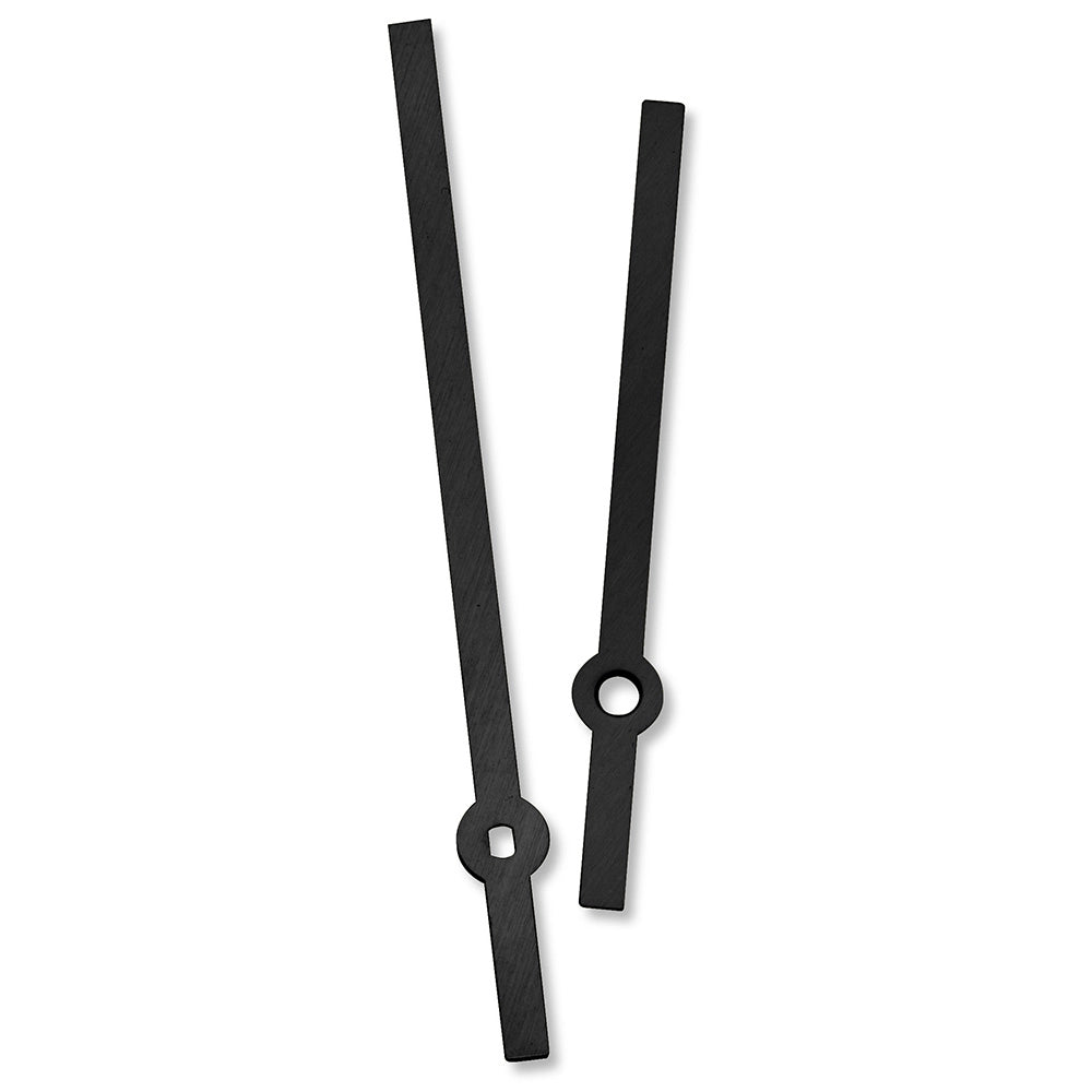 Straight Clock Hands, 4-1/8'', Black