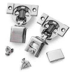 Blum Compact Soft-Close Hinge Kit (Pair) for Face Frame, 1/2'' Overlay