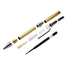 Slimline Pro Gel Click Pen Hardware Kit, Chrome