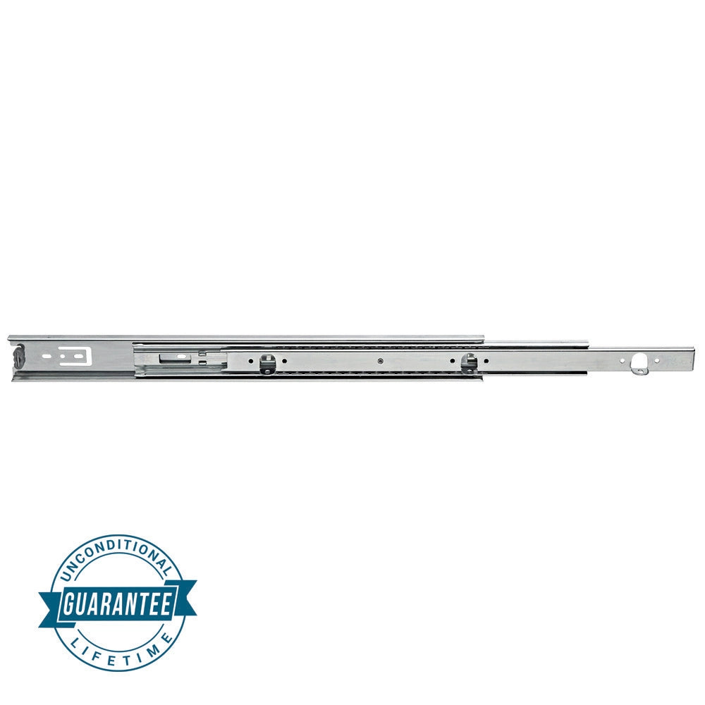 16" Centerline® Lifetime Series 757A 100 lb. Full Extension Shelf Slides